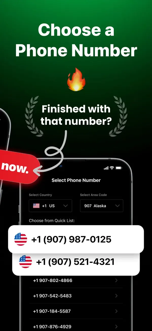 Text Shield: Disposable Number screenshot 2