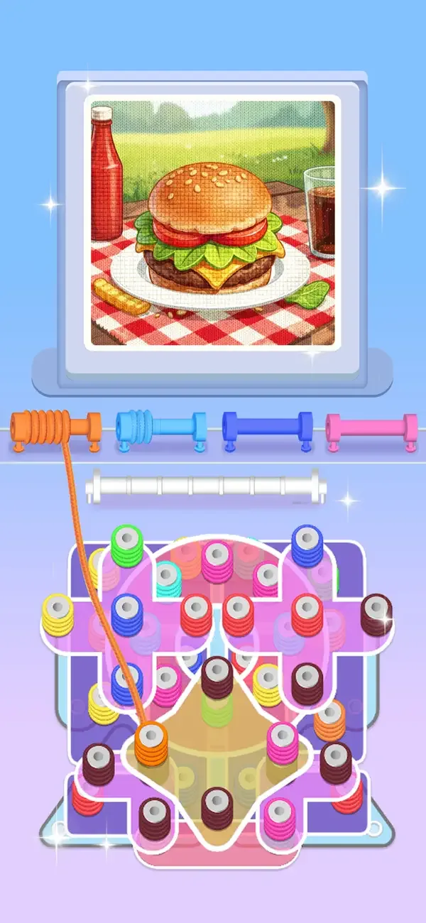 Wool Sort:Мастер винтов Колор screenshot 5