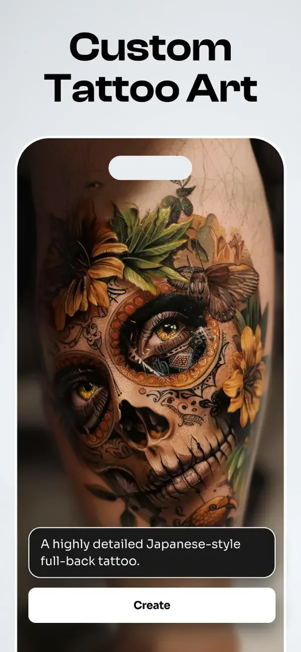 Tattooist: Эскизы тату с ИИ screenshot 3