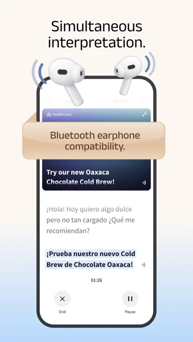 Owll ：traductor simultáneo screenshot 5