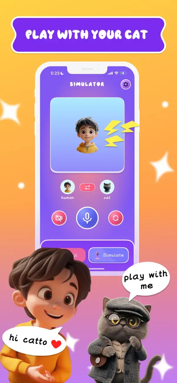 Переводчик для кошек: CatTalk screenshot 3