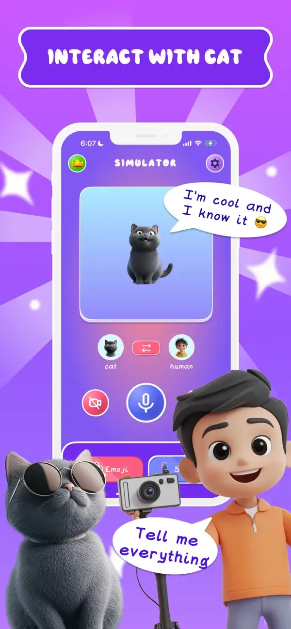 Переводчик для кошек: CatTalk screenshot 4