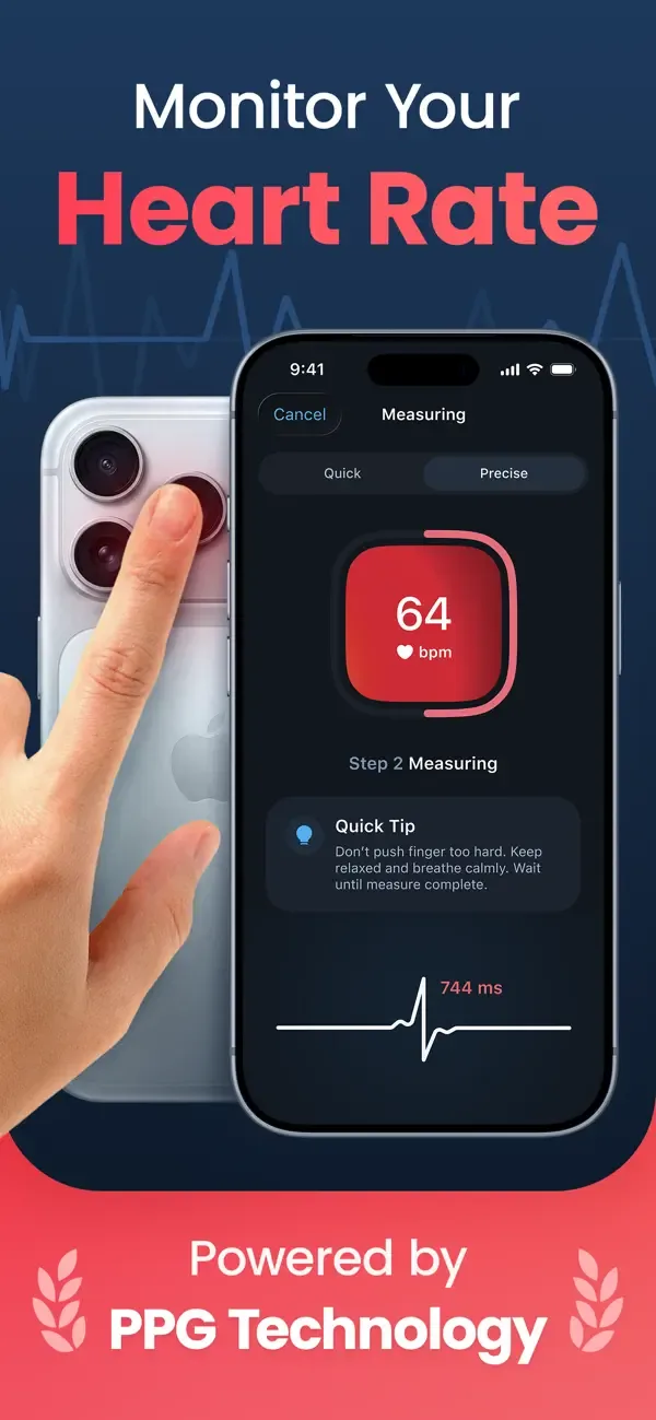 Heartica・Пульс, серцебиття screenshot 1