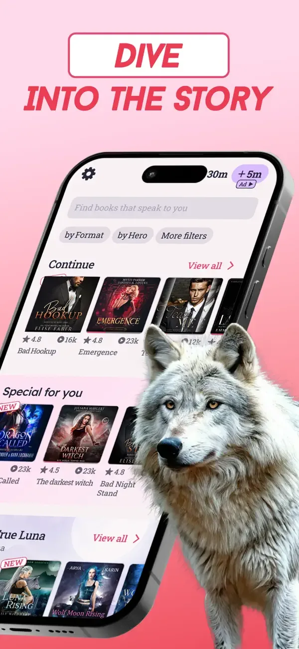 Lovella: Audiolibros & Novelas screenshot 3