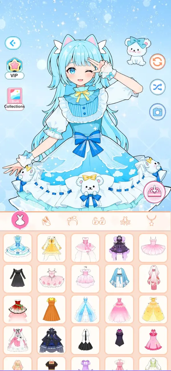 Love Idol: moda nova vestir de screenshot 1