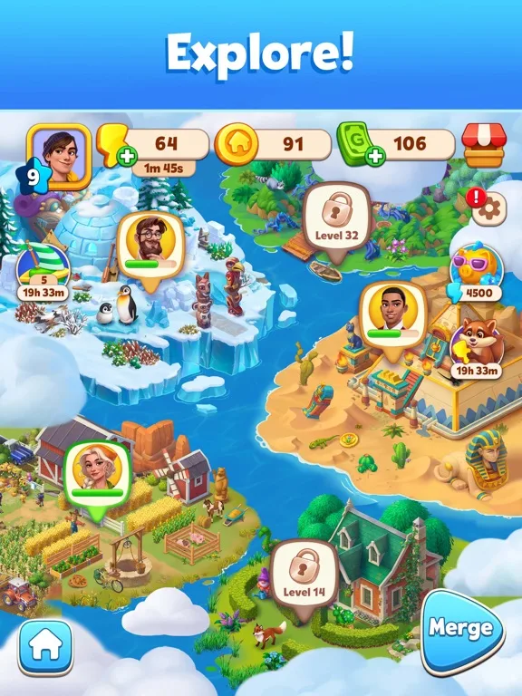 Pines Peak: Merge головоломка screenshot 5