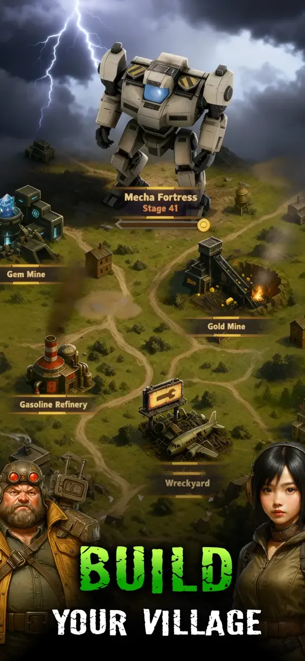 Mecha Fortress: Robot War TD screenshot 5