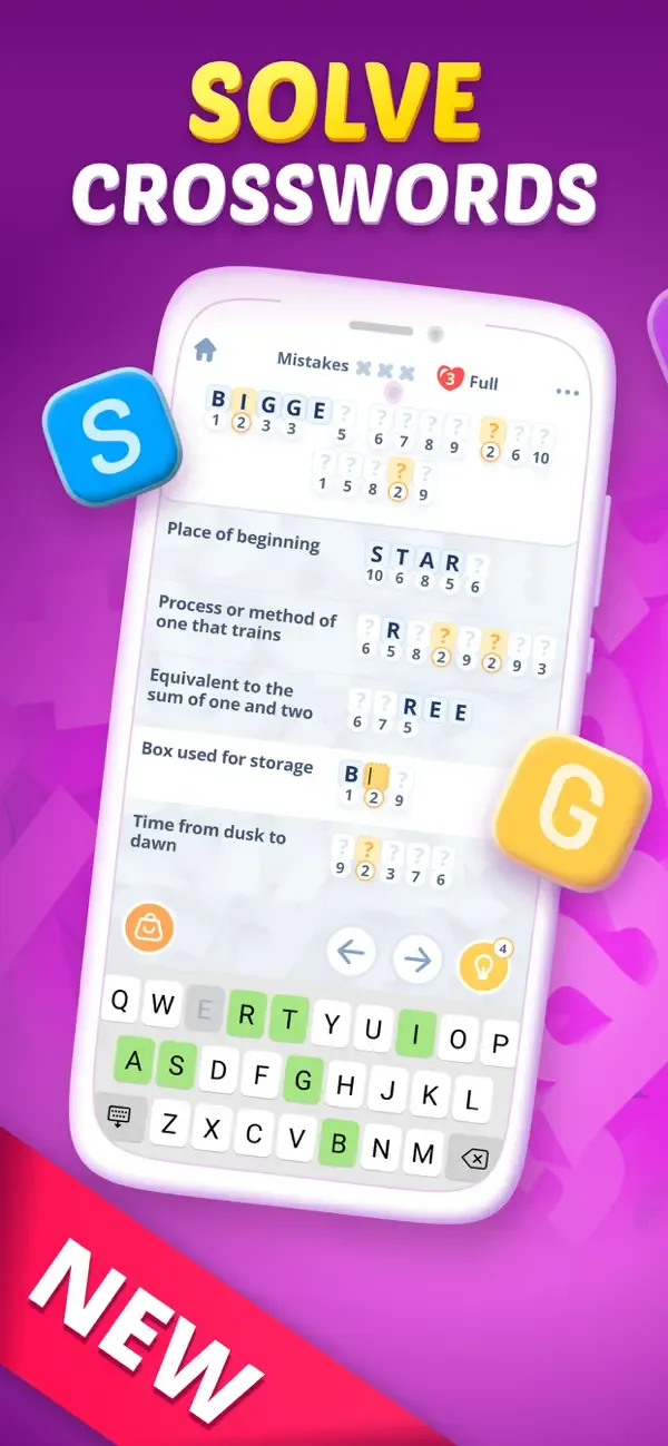 Crostic Guru - Кроссворд Пазлы screenshot 1