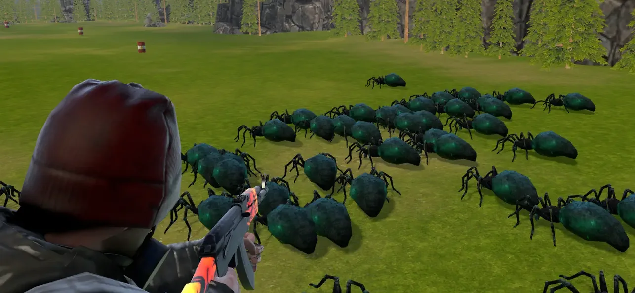 Fire Zone: Flame Gun Shooting screenshot 2