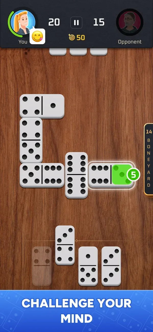 Dominoes Tour: Dominó clásico screenshot 1