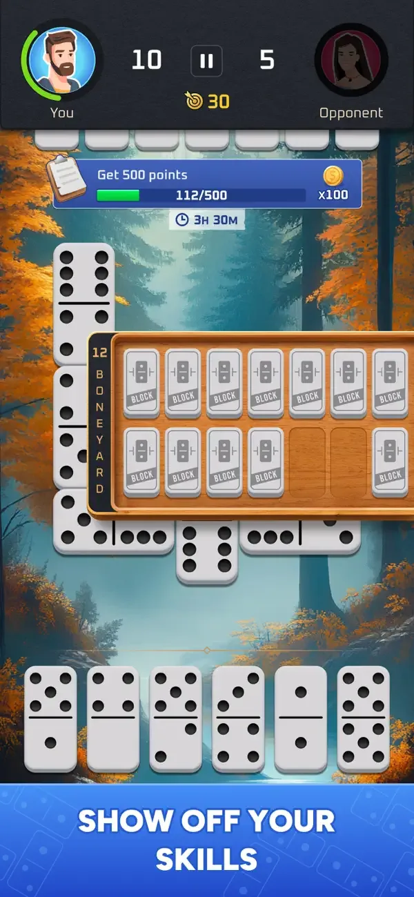 Dominoes Tour: Dominó clásico screenshot 2