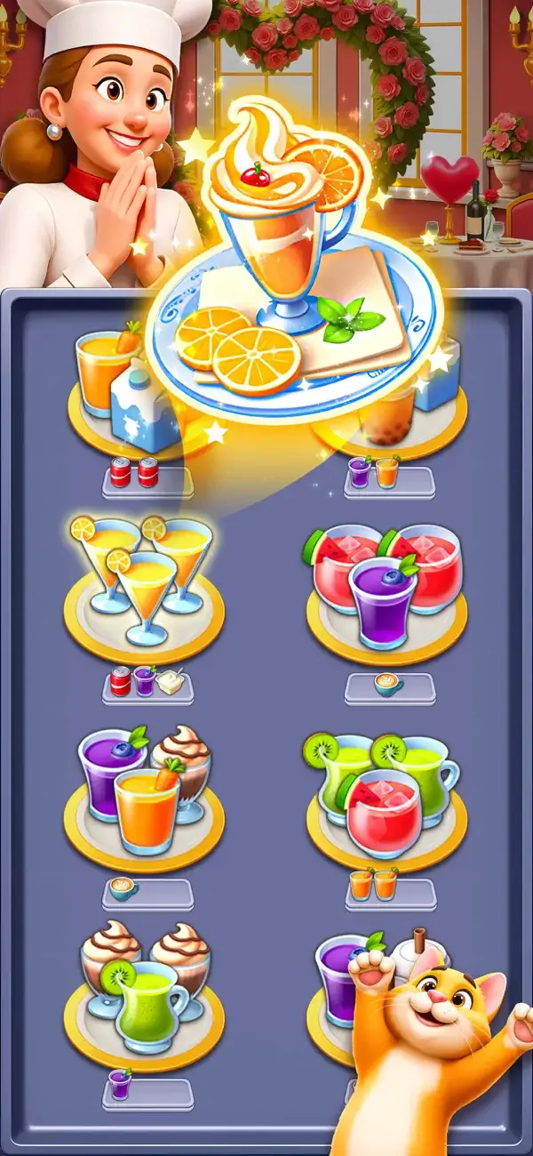 Foodom - Juegos de Ordenar screenshot 5