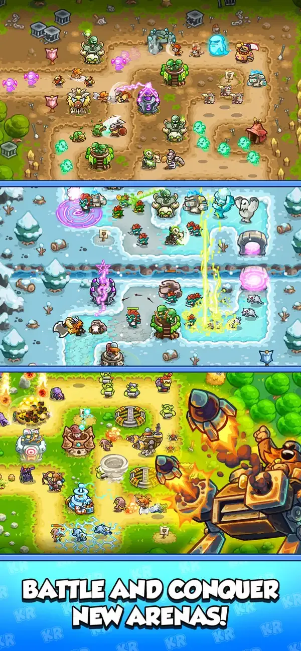 Kingdom Rush Battles: TD Игра screenshot 3