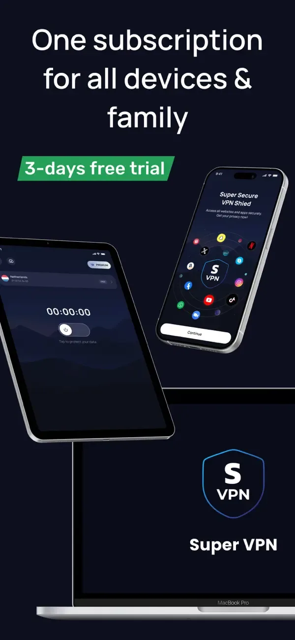 SuperVPN - Быстрый ВПН Прокси screenshot 4