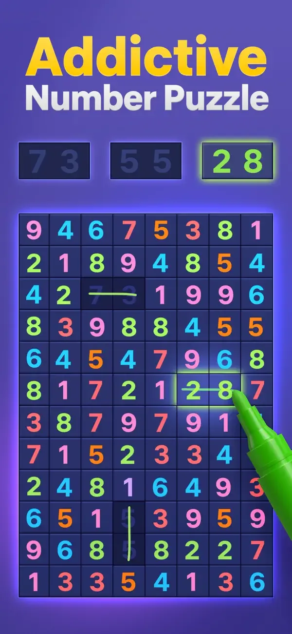 Number Tiles – Гра з цифрами screenshot 1
