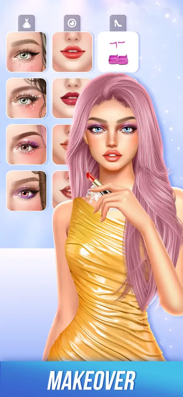 Fashion Glow: Модель Одевалки screenshot 2