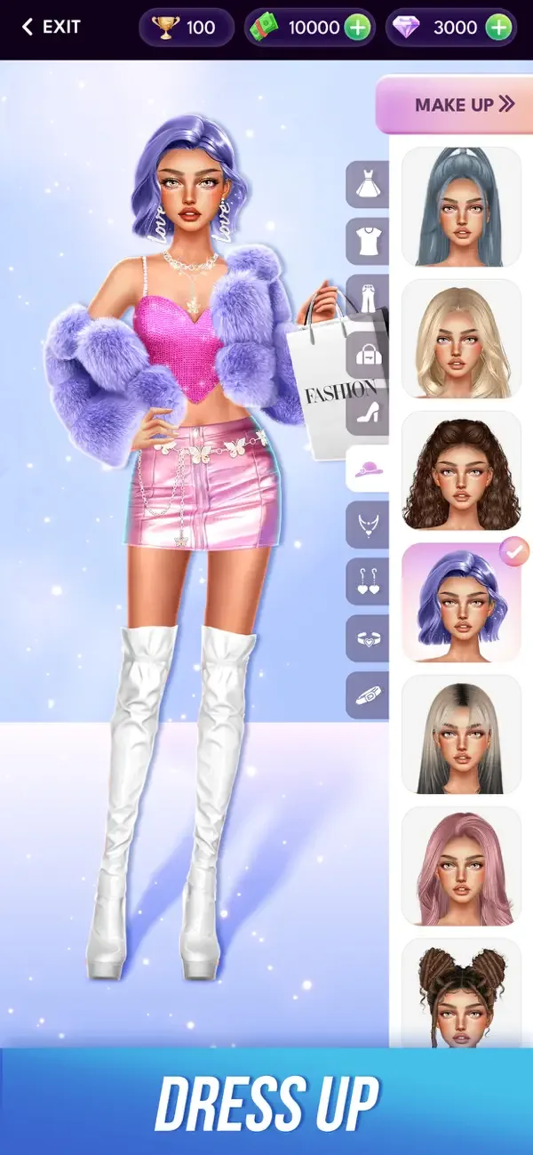 Fashion Glow: Модель Одевалки screenshot 3