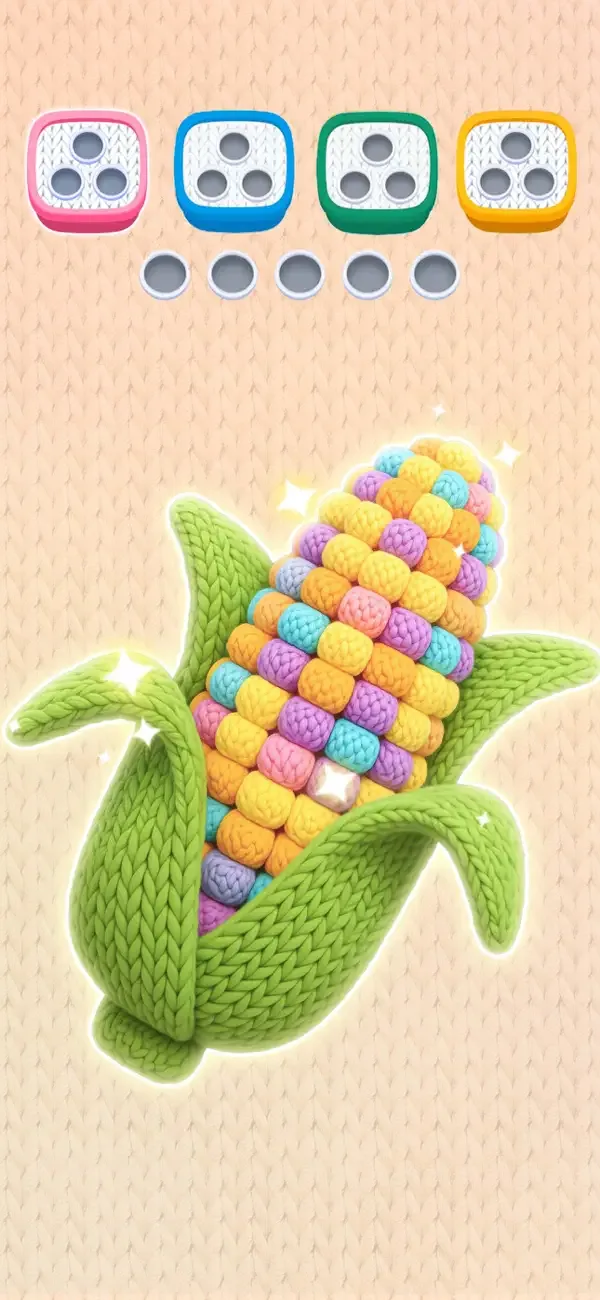 Wool Saga 3D - игра нитки screenshot 2