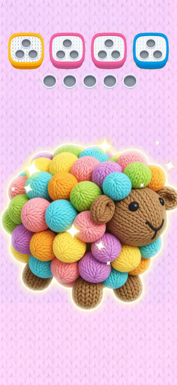 Wool Saga 3D - игра нитки screenshot 3