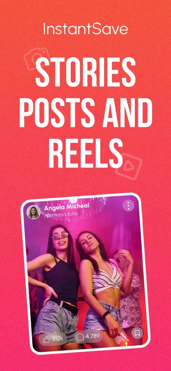 InstaSave: Repost Story, Reels screenshot 1