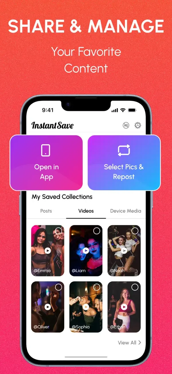 InstaSave: Repost Story, Reels screenshot 5