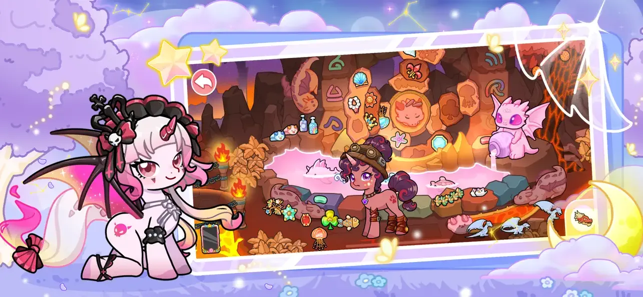 My joy unicorn: baby pony town screenshot 2