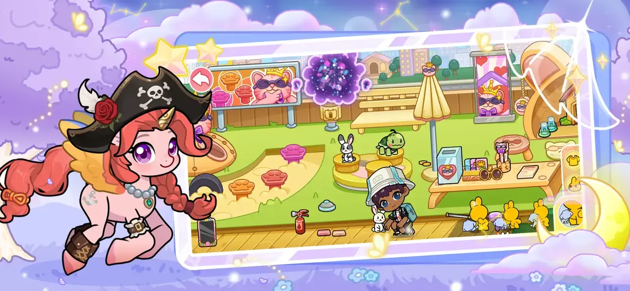 My joy unicorn: baby pony town screenshot 3