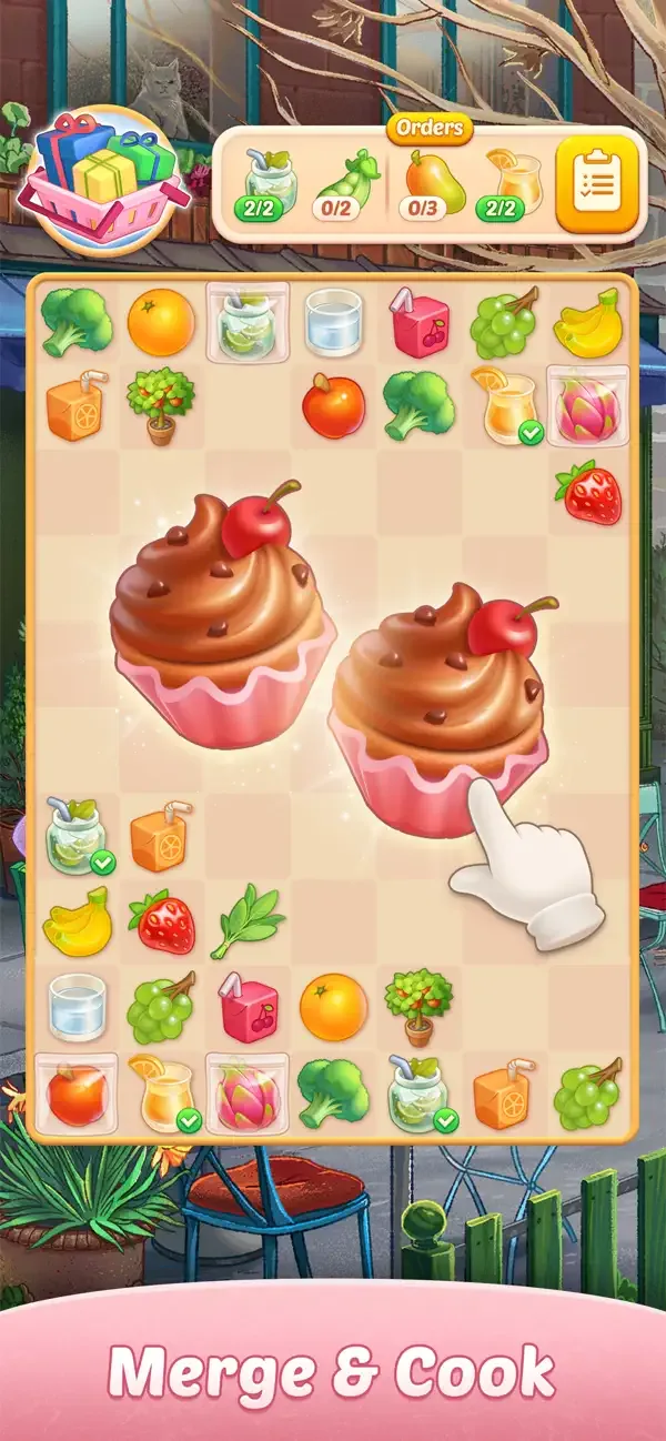 Corner Cafe: Merge кафе screenshot 1