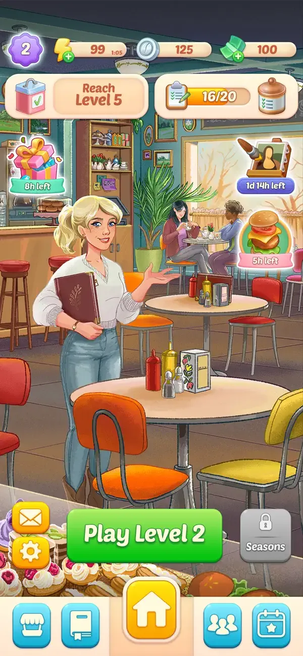 Corner Cafe: Merge кафе screenshot 5