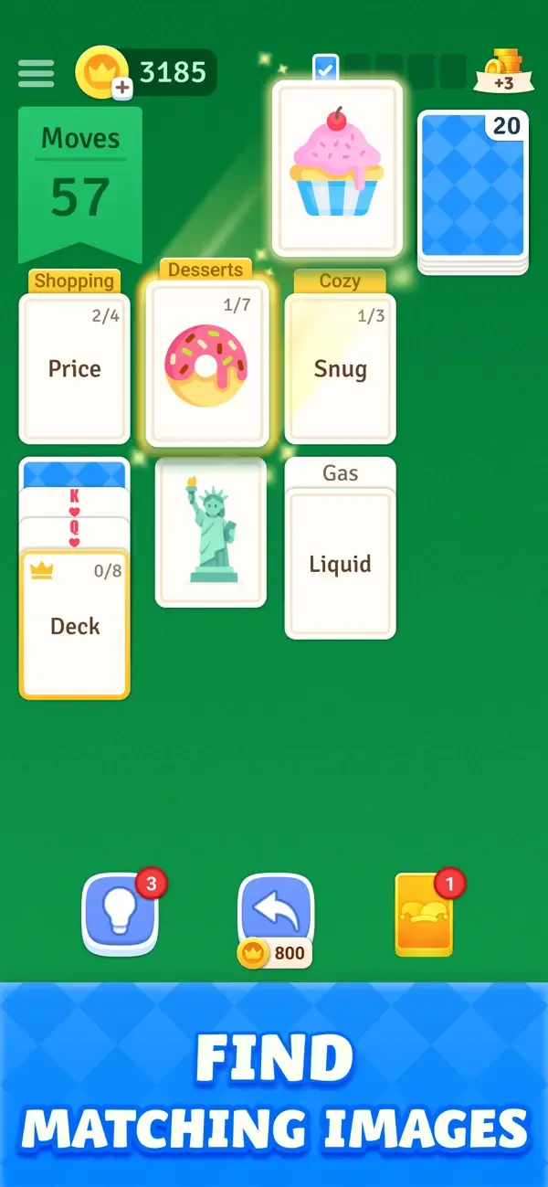 Solitaire Associations Journey screenshot 2