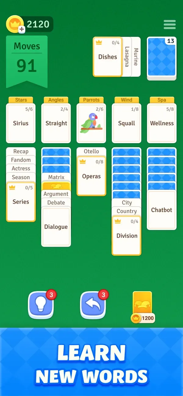 Solitaire Associations Journey screenshot 5