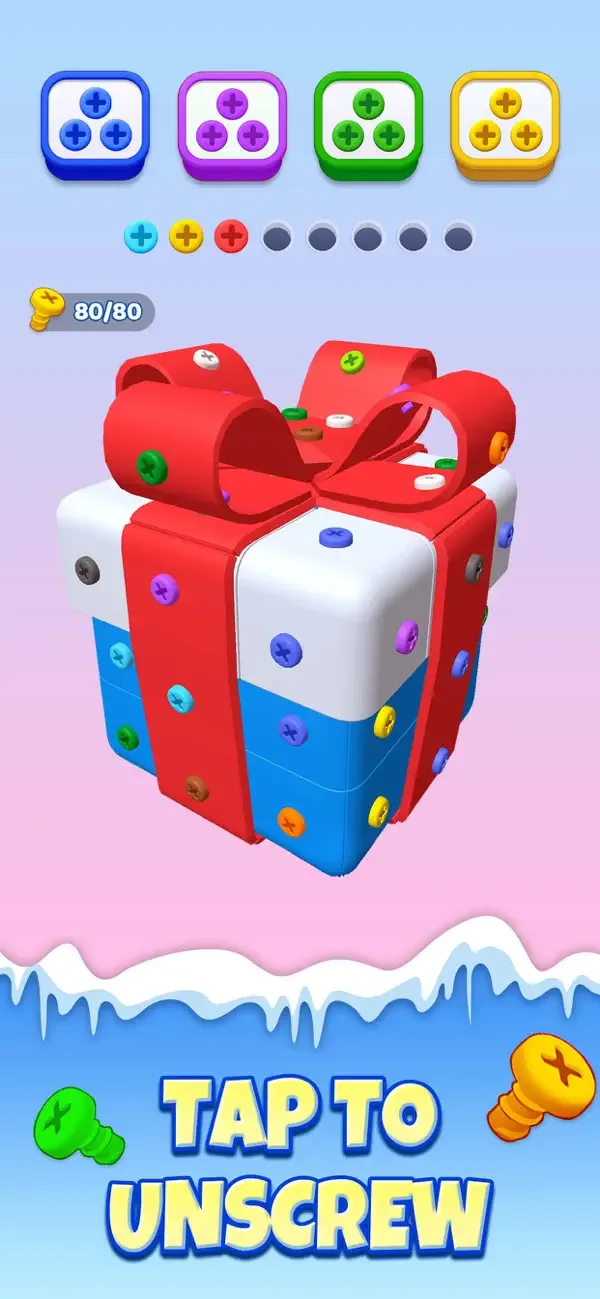 Unscrew 3D: игра с винтами screenshot 1