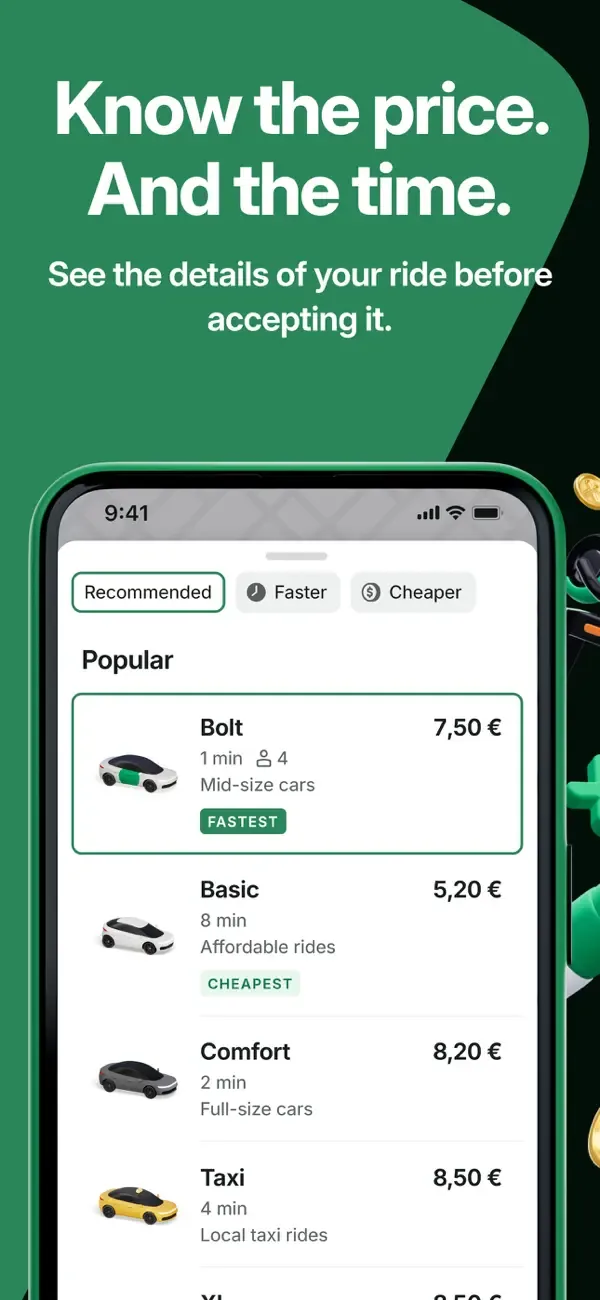 Bolt: Pedí un viaje screenshot 5