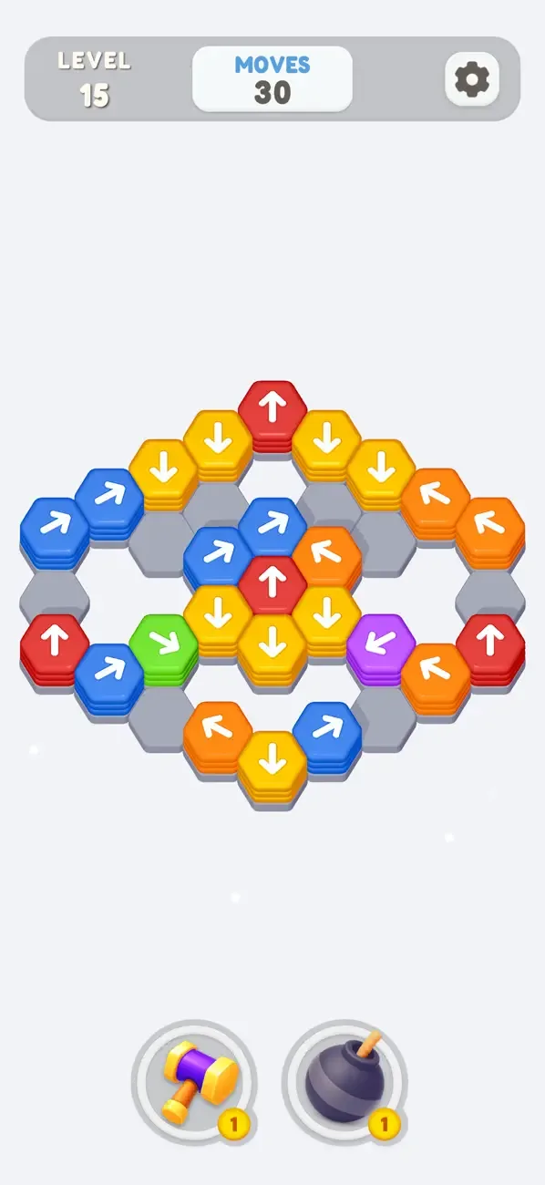 Hexa Shift: Rompecabezas screenshot 2