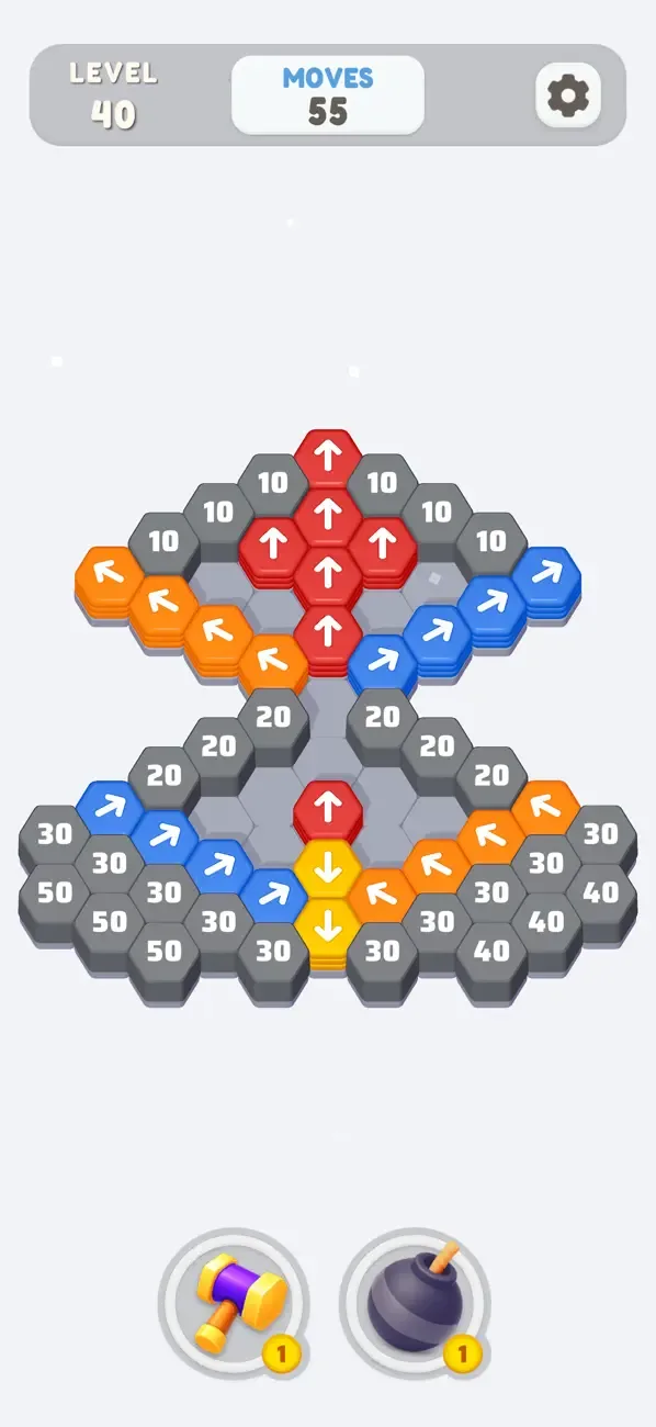 Hexa Shift: Rompecabezas screenshot 3