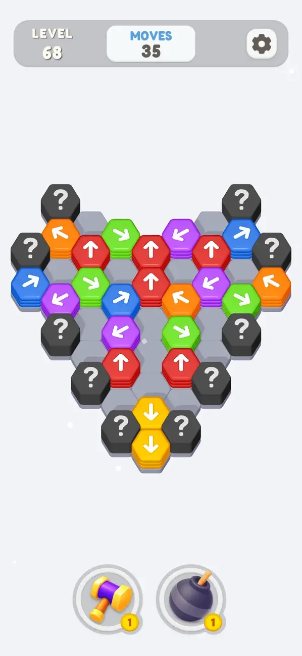 Hexa Shift: Rompecabezas screenshot 5