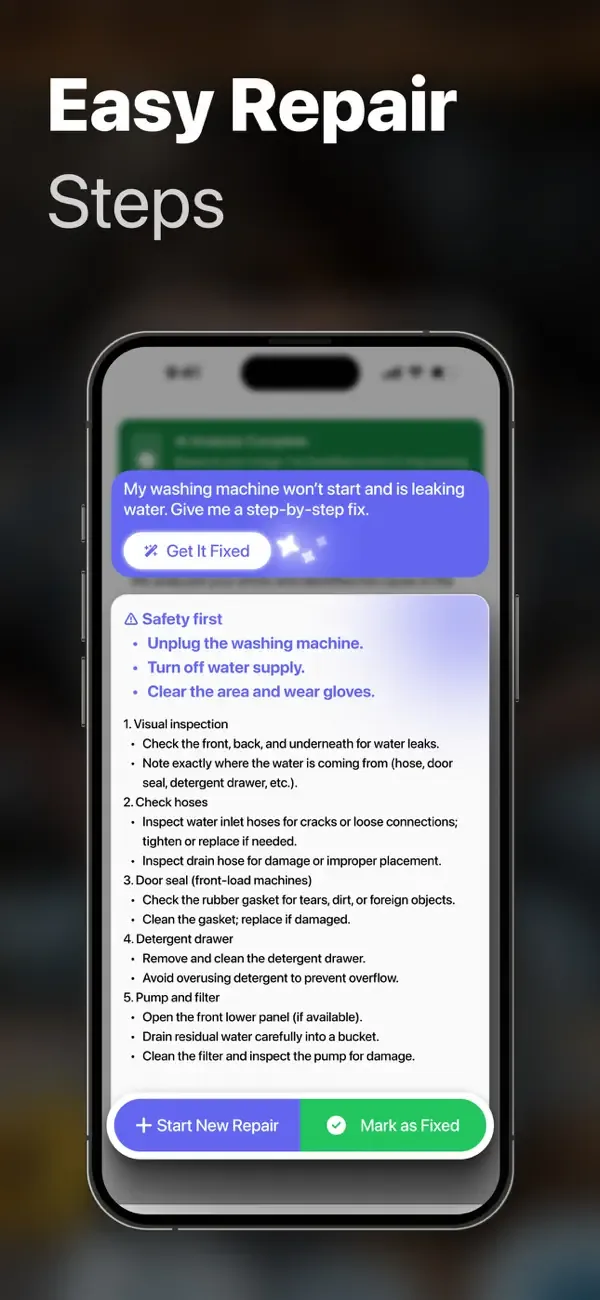 RepairBuddy - Solución con IA screenshot 5