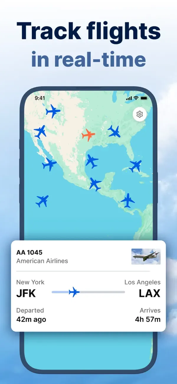 FlightSky－Rastreador de vuelos screenshot 2