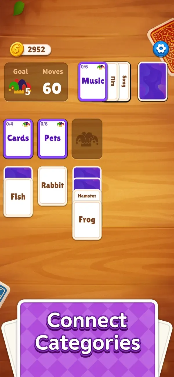 Words Klondike - Asociación screenshot 4