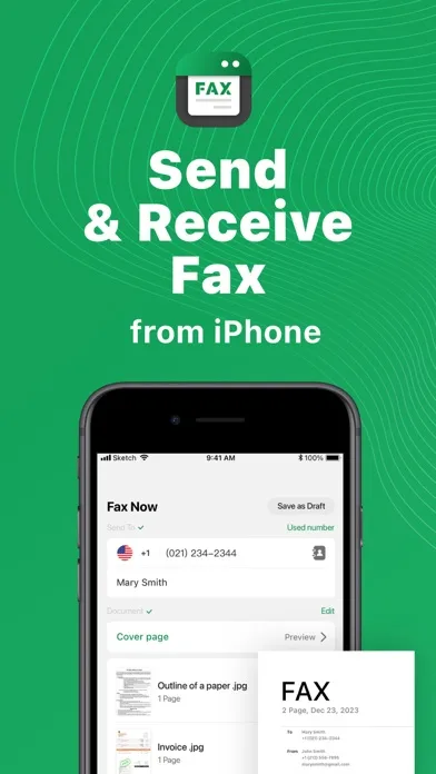 Tiny Fax: Enviar documentos screenshot 1