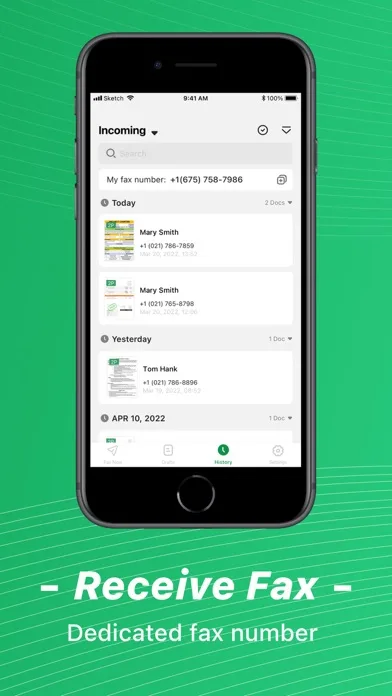 Tiny Fax: Enviar documentos screenshot 4