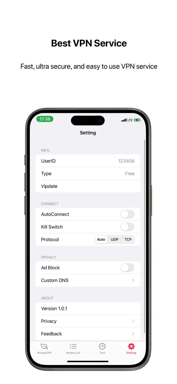 ВПН - Whale VPN Супер ВПН screenshot 3