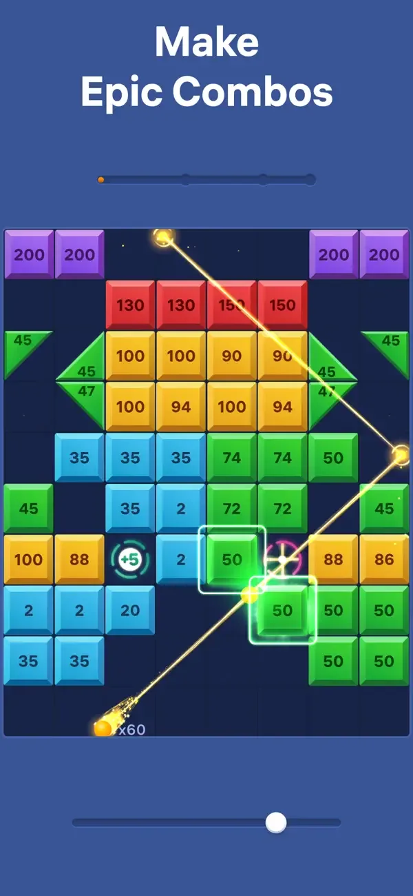 Brick Blast - Шарики и кирпичи screenshot 2