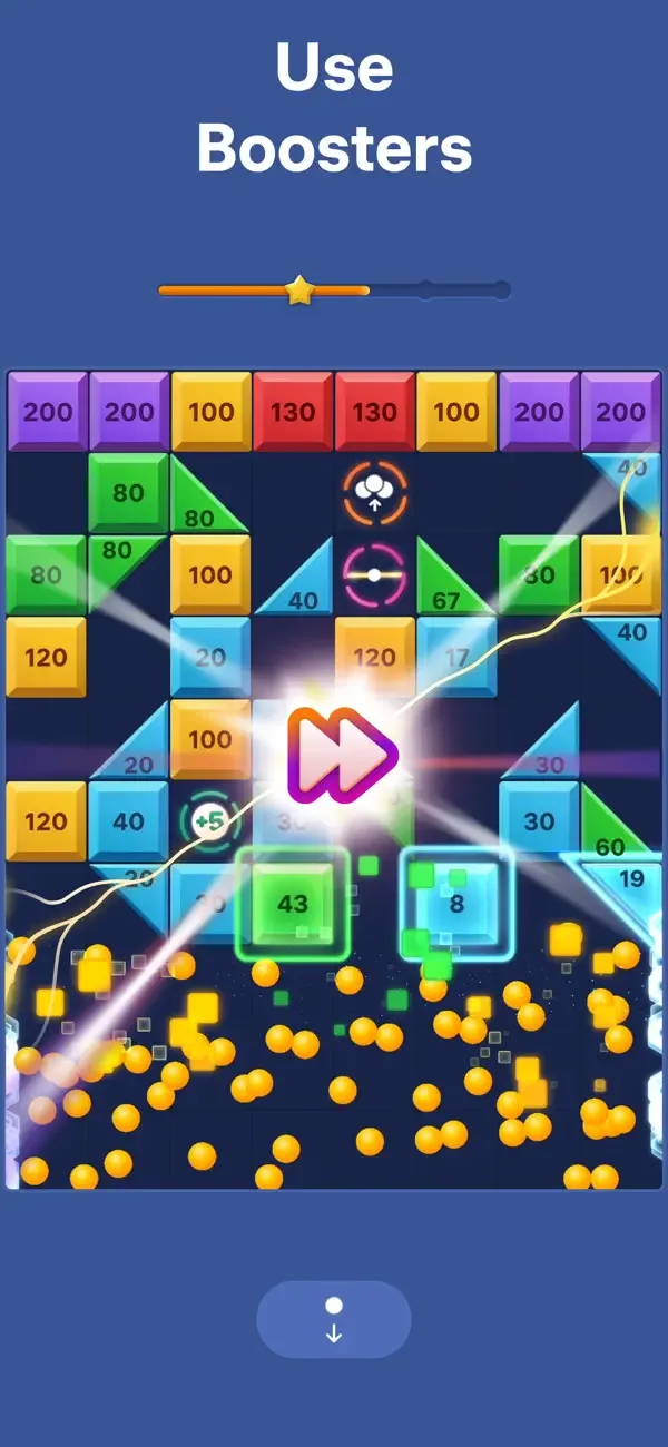 Brick Blast - Шарики и кирпичи screenshot 4