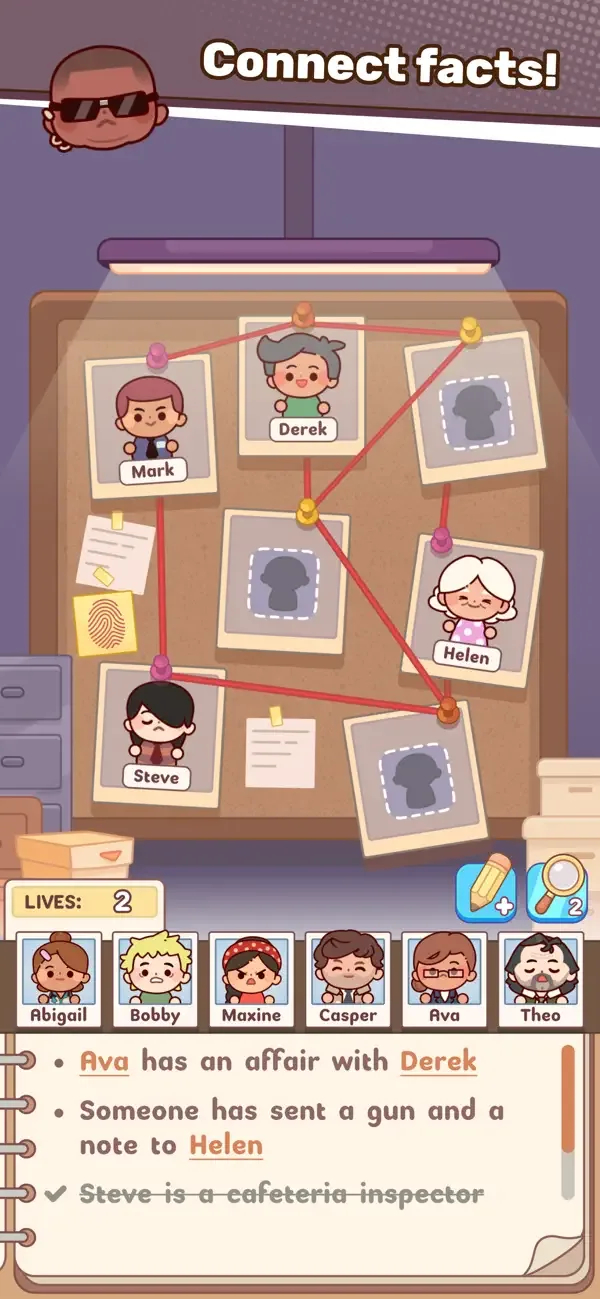 Detective Files - Головоломка screenshot 2