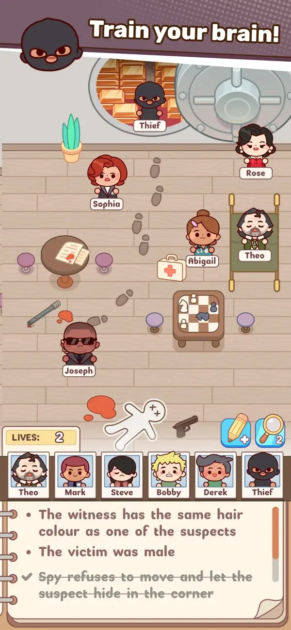 Detective Files - Головоломка screenshot 4