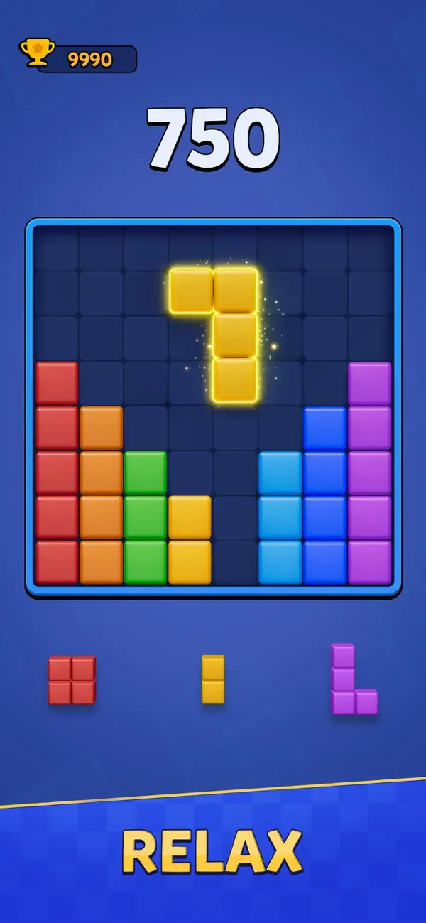 Block Rush — головоломка screenshot 1