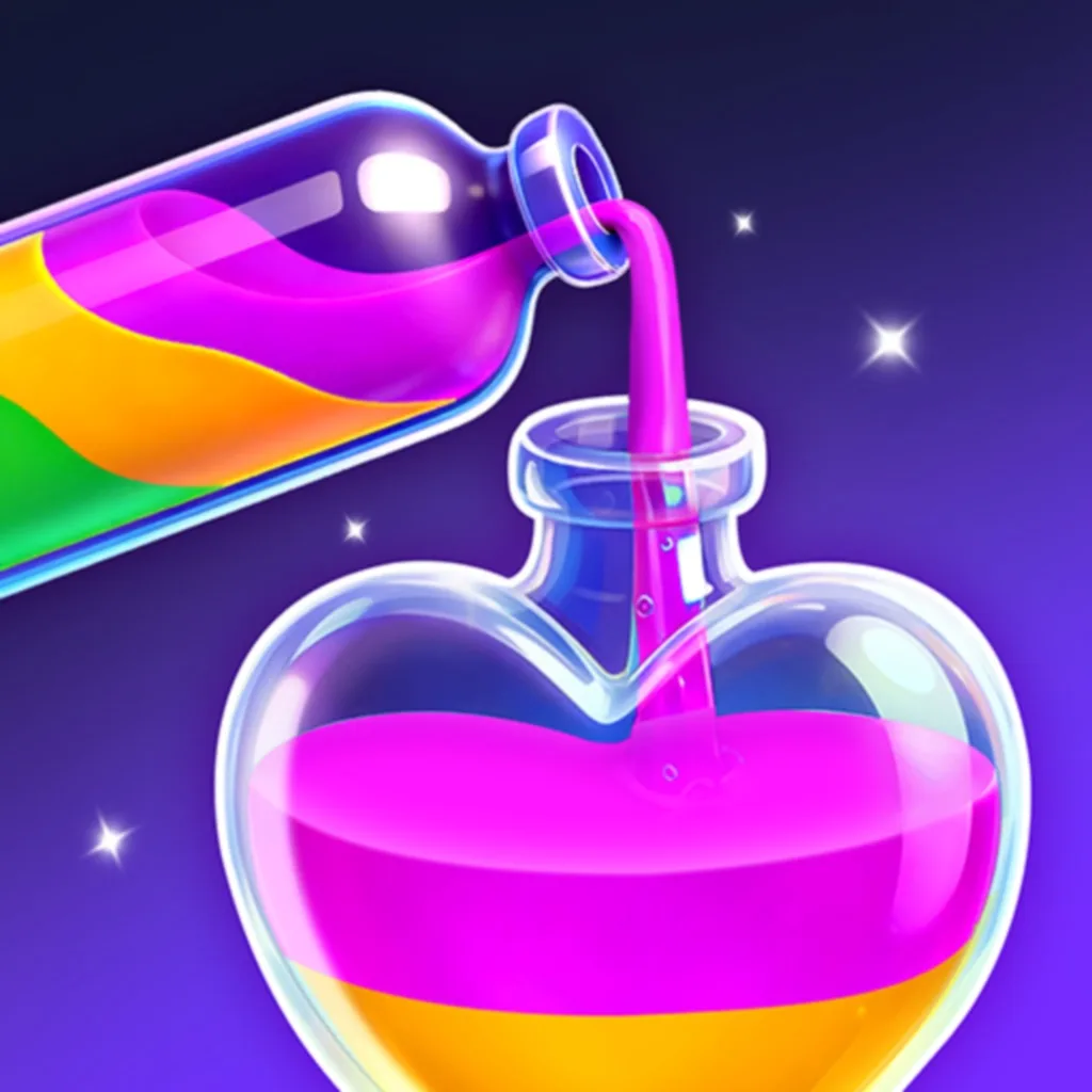 Water Sort! 3D сорт цвета