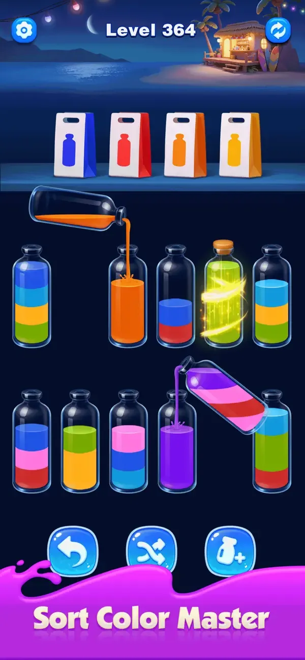 Water Sort! 3D сорт цвета screenshot 4