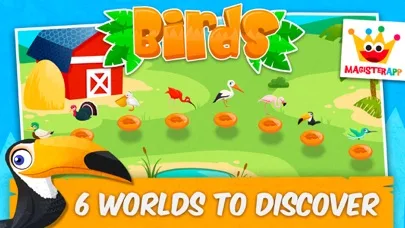 Birds Juegos Puzzle para Niños screenshot 5